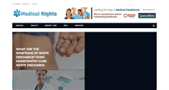 Desktop Screenshot of medicalrights.org