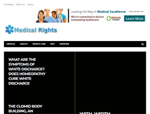 Tablet Screenshot of medicalrights.org